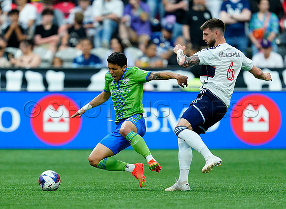 Seattle Sounders at Vancouver Whitecaps FC at BC Place, in Vancouver, BC, Canada, May 20, 2023.