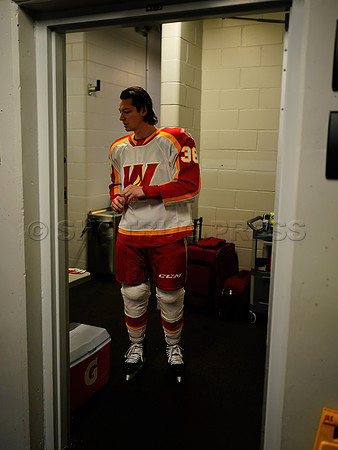 Wesley Shaw Calgary Wranglers at Abbotsford Canucks  20230412 -4065-SharpenAI-Motion