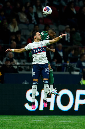 Wesley Shaw Portland Timbers at Vancouver Whitecaps FC  20230408 -2895-Motion