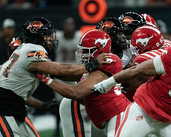 Calgary Stampeders at BC Lions at BC Place, in Vancouver, BC, Canada, June 1, 2023.