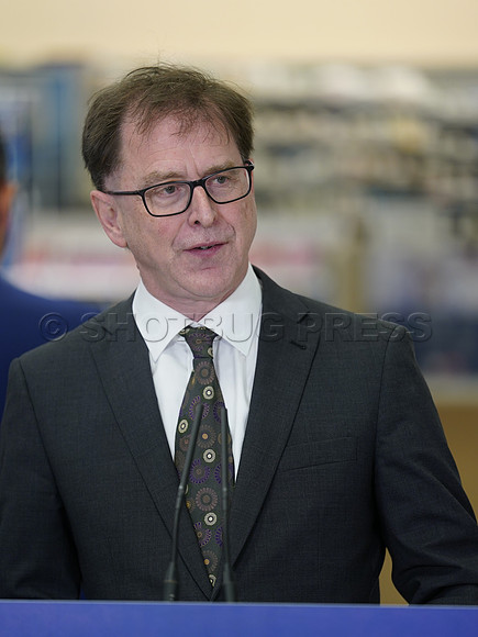 Adrian Dix at Shoppers Drug Mart in Vancouver, BC, Canada, May 31, 2023.