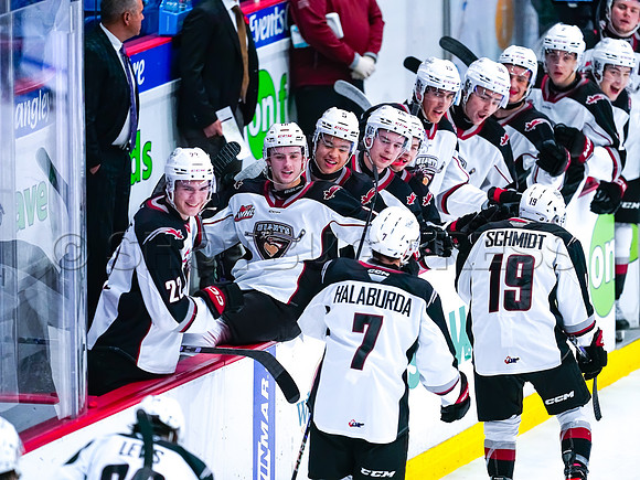 Wes Shaw Moosejaw Warriors at the Vancouver Giants 20241102 -243257