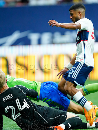 Seattle Sounders at Vancouver Whitecaps FC at BC Place, in Vancouver, BC, Canada, May 20, 2023.