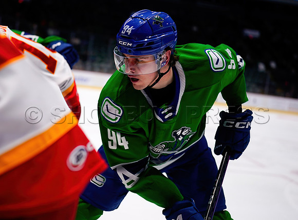 Wesley Shaw Calgary Wranglers at Abbotsford Canucks  20230412 -4193-SharpenAI-Standard