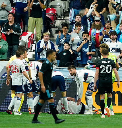 Minnesota United FC at Vancouver Whitecaps FC at BC Place, in Vancouver, BC, Canada, May 6, 2023.