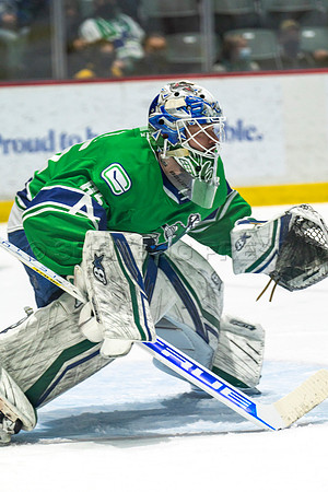 Sun, Feb 27, 2022 Abbotsford Canucks crush Stockton Flames 6-2 at Abbotsford Event Centre.