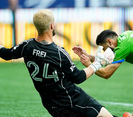 Seattle Sounders at Vancouver Whitecaps FC at BC Place, in Vancouver, BC, Canada, May 20, 2023.