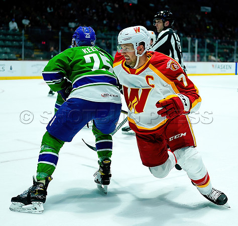 Wesley Shaw Calgary Wranglers at Abbotsford Canucks  20230412 -4222-SharpenAI-Standard