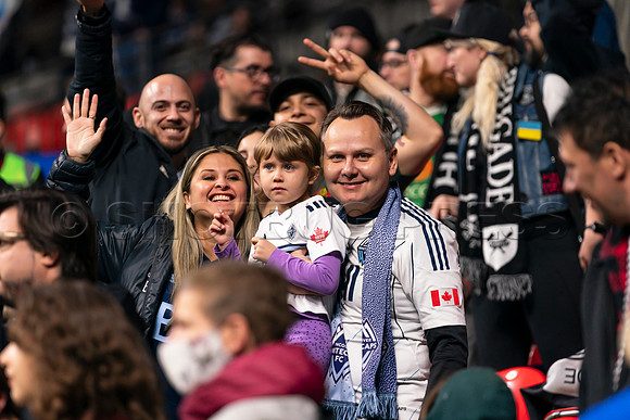 Sat, April 2, 2022 The Vancouver Whitecaps FC clinch a 1-0 win over Sporting Kansas City in Vancouver.