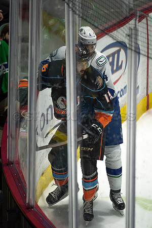 Abbotsford Canucks defeat San Diego Gulls 4-2 on Sunday, Jan 23, 2022 at Abbotsford Centre.