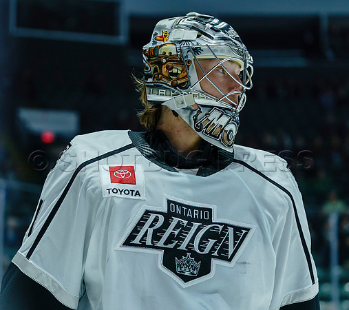 The Abbotsford Canucks come back to defeat the Ontario Reign 4-3 in OT, at the Abbotsford Event Centre, in Abbotsford, Apr 7, 2023