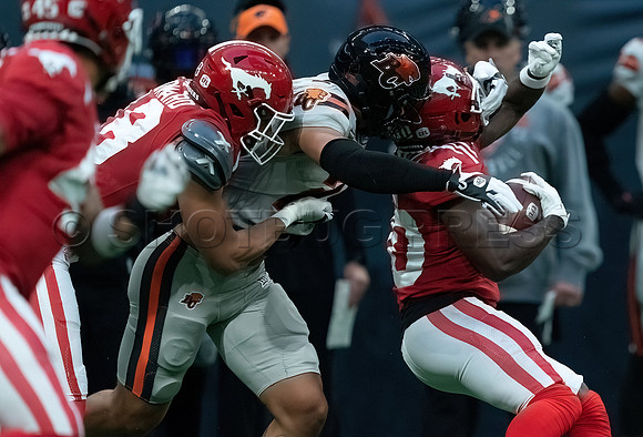 Calgary Stampeders at BC Lions at BC Place, in Vancouver, BC, Canada, June 1, 2023.