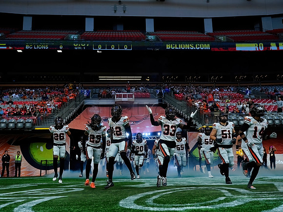 Calgary Stampeders at BC Lions at BC Place, in Vancouver, BC, Canada, June 1, 2023.