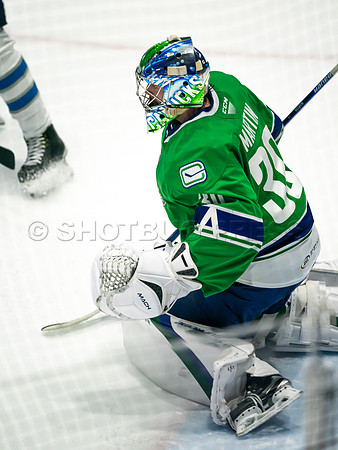 Wed, March 16, 2022 Abbotsford Canucks make an epic comeback to take a 5-4 win in OT against the Manitoba Moose in Abbotsford, BC