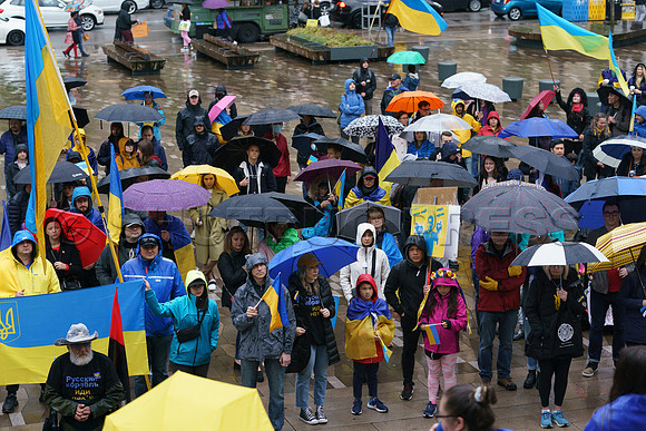 Wesley Shaw Stand with Ukraine Rally Vancouver 20220515 -96171