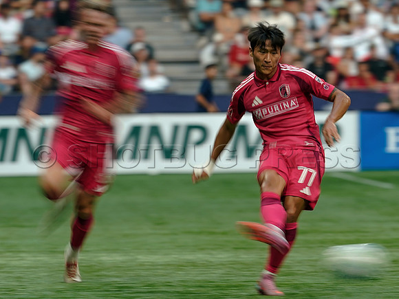 Wes Shaw St. Louis City SC fall to the Vancouver Whitecaps 3-2 20250823 -354768