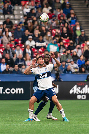 Sat, April 2, 2022 The Vancouver Whitecaps FC clinch a 1-0 win over Sporting Kansas City in Vancouver.