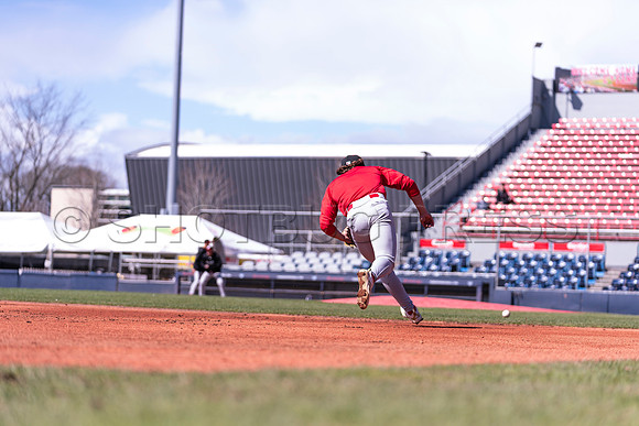 Tue, Apr. 5, 2022 The Vancouver Canadians held practice today at Nat Bailey Stadium