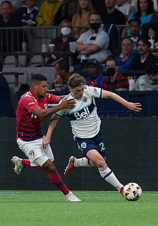 Vancouver Whitecaps FC take a 1-0 win vs Dallas FC, Saturday, September 25, 2021 at BC Place in Vancouver, BC, Canada.