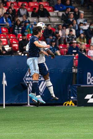 Sat, April 2, 2022 The Vancouver Whitecaps FC clinch a 1-0 win over Sporting Kansas City in Vancouver.