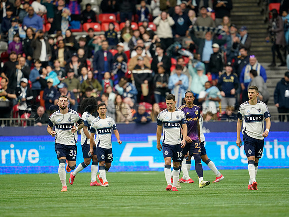 March 2, 2025 LA FC fall to the Vancouver Whitecaps FC 2-1 at BC Place in Vancouver, BC,