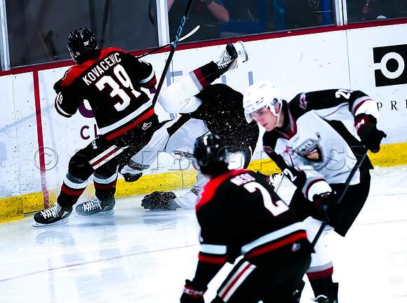 Wes Shaw Moosejaw Warriors at the Vancouver Giants 20241102 -243251