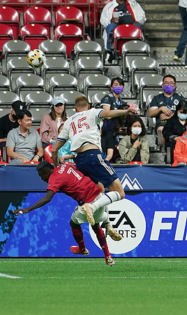 Vancouver Whitecaps FC take a 1-0 win vs Dallas FC, Saturday, September 25, 2021 at BC Place in Vancouver, BC, Canada.
