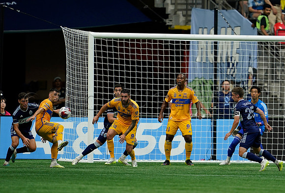 Wes Shaw Tigres UANL at Vancouver Whitecaps FC  20230804 -32628