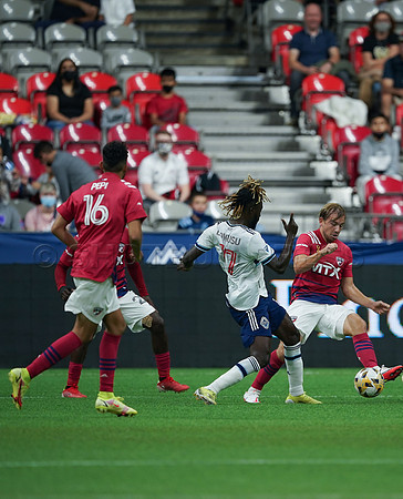Vancouver Whitecaps FC take a 1-0 win vs Dallas FC, Saturday, September 25, 2021 at BC Place in Vancouver, BC, Canada.