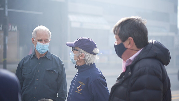 Three fires suspicious at three Masonic Lodges in Vancouver and North Vancouver.