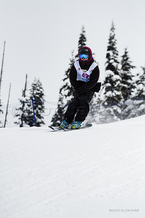 Big Air Competition on Blackcomb Mountain Terrain Park
