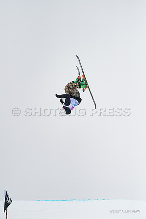 Big Air Competition on Blackcomb Mountain Terrain Park
