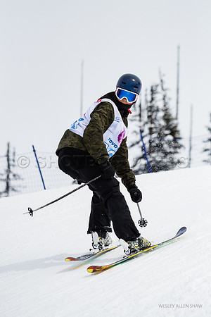 Big Air Competition on Blackcomb Mountain Terrain Park