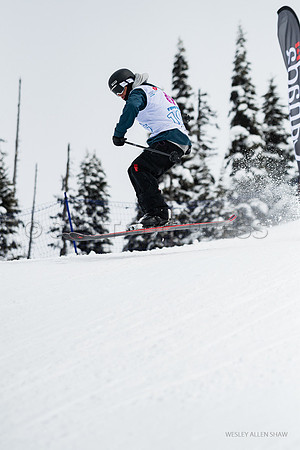Big Air Competition on Blackcomb Mountain Terrain Park
