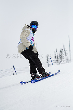 Big Air Competition on Blackcomb Mountain Terrain Park