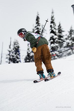 Big Air Competition on Blackcomb Mountain Terrain Park
