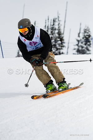 Big Air Competition on Blackcomb Mountain Terrain Park