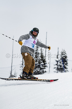 Big Air Competition on Blackcomb Mountain Terrain Park
