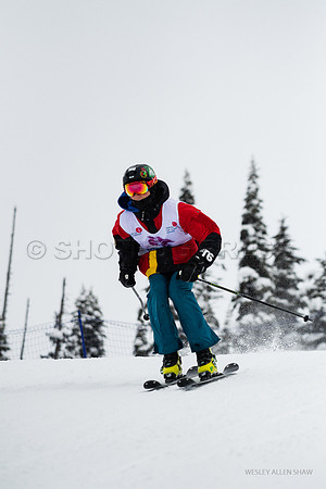 Big Air Competition on Blackcomb Mountain Terrain Park