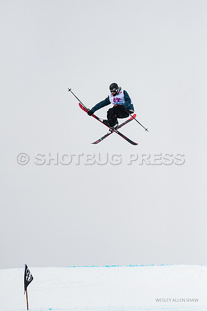 Big Air Competition on Blackcomb Mountain Terrain Park