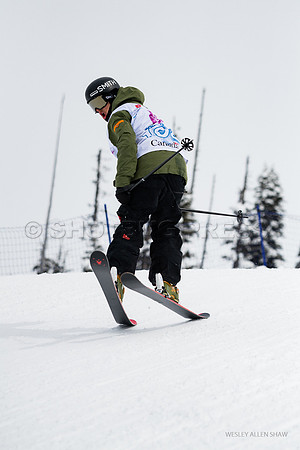 Big Air Competition on Blackcomb Mountain Terrain Park