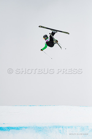Big Air Competition on Blackcomb Mountain Terrain Park