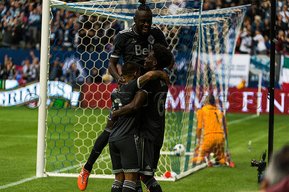 Vancouver Whitecaps win 2018 season opener against Montreal Impact at BC Place Stadium with record crowd.