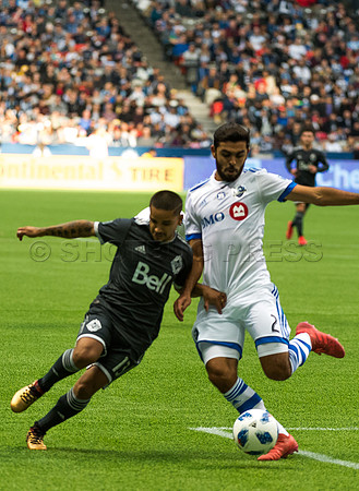 Vancouver Whitecaps win 2018 season opener against Montreal Impact at BC Place Stadium with record crowd.