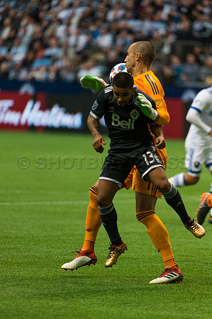 Vancouver Whitecaps win 2018 season opener against Montreal Impact at BC Place Stadium with record crowd.
