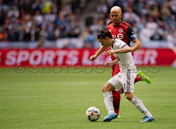 Vancouver Whitecaps lose to Toronto FC, 2-0, March 18, 2017