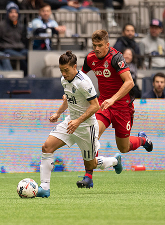 Vancouver Whitecaps lose to Toronto FC, 2-0, March 18, 2017