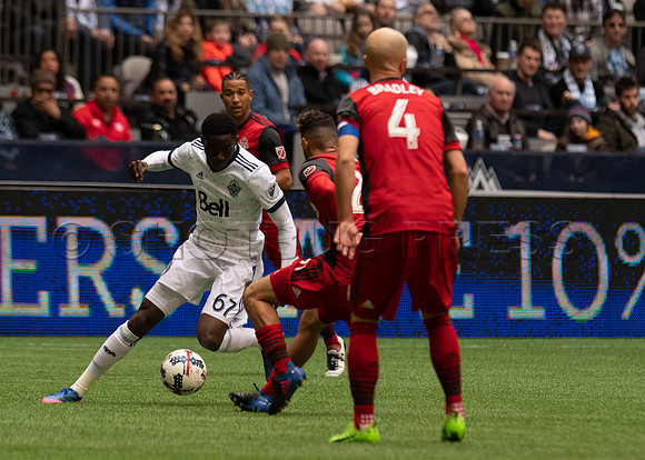 Vancouver Whitecaps lose to Toronto FC, 2-0, March 18, 2017