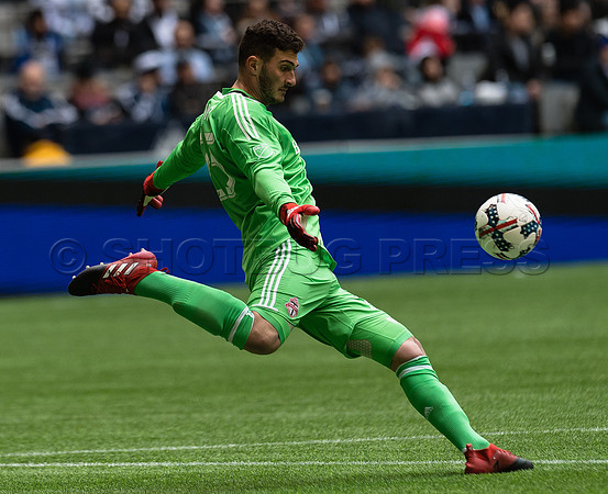 Vancouver Whitecaps lose to Toronto FC, 2-0, March 18, 2017