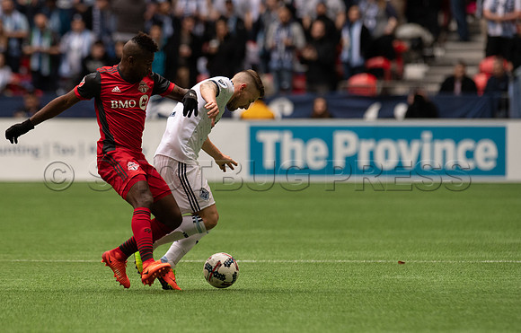 Vancouver Whitecaps lose to Toronto FC, 2-0, March 18, 2017